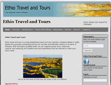 Tablet Screenshot of ethiotravelandtours.com